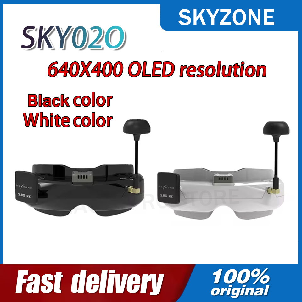 Fpv Drone Antenna - Lunettes FPV SKYZONE SKY02O OLED 5.8GHz