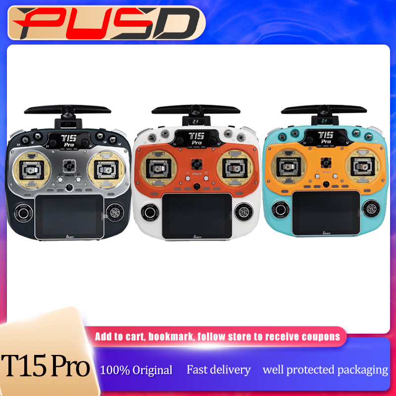 Fpv Drone Battery - Télécommande T15 Pro 2.4Ghz avec capteur