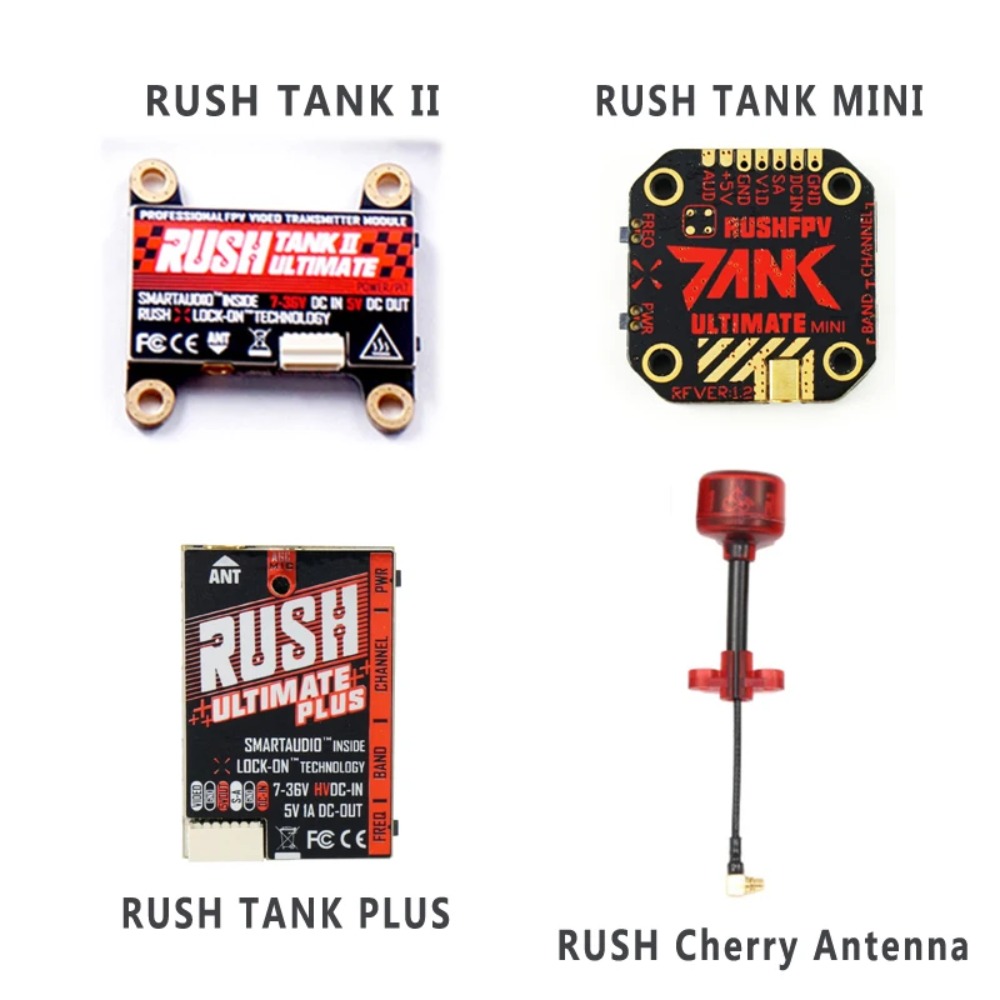 Fpv Drone Antenna - Émetteur vidéo RUSH TANK Ultimate II/Mini/PLUS/Solo