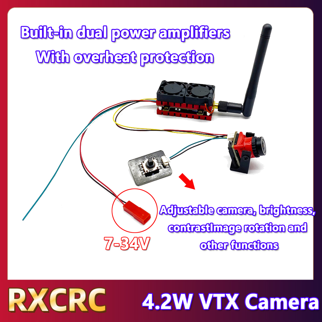 RXCRC 5.8G 48CH 4.2W transmett - Fpv Drone Frame avis et prix
