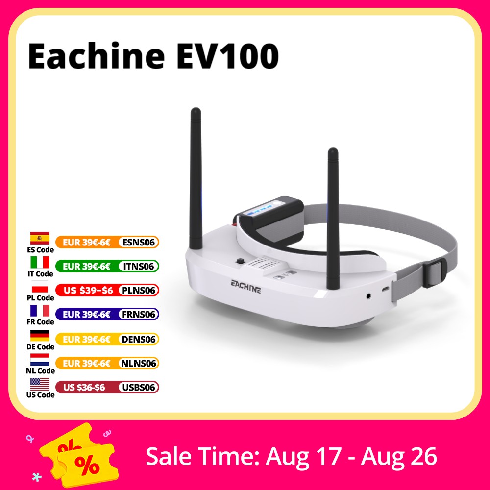 Eachine EV100 720*540 5.8G 72C - Fpv Drone Antenna avis et prix