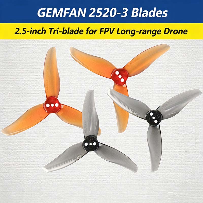 Hélice Gemfan Hurricane 2520-3 - Fpv Drone Propeller avis et prix