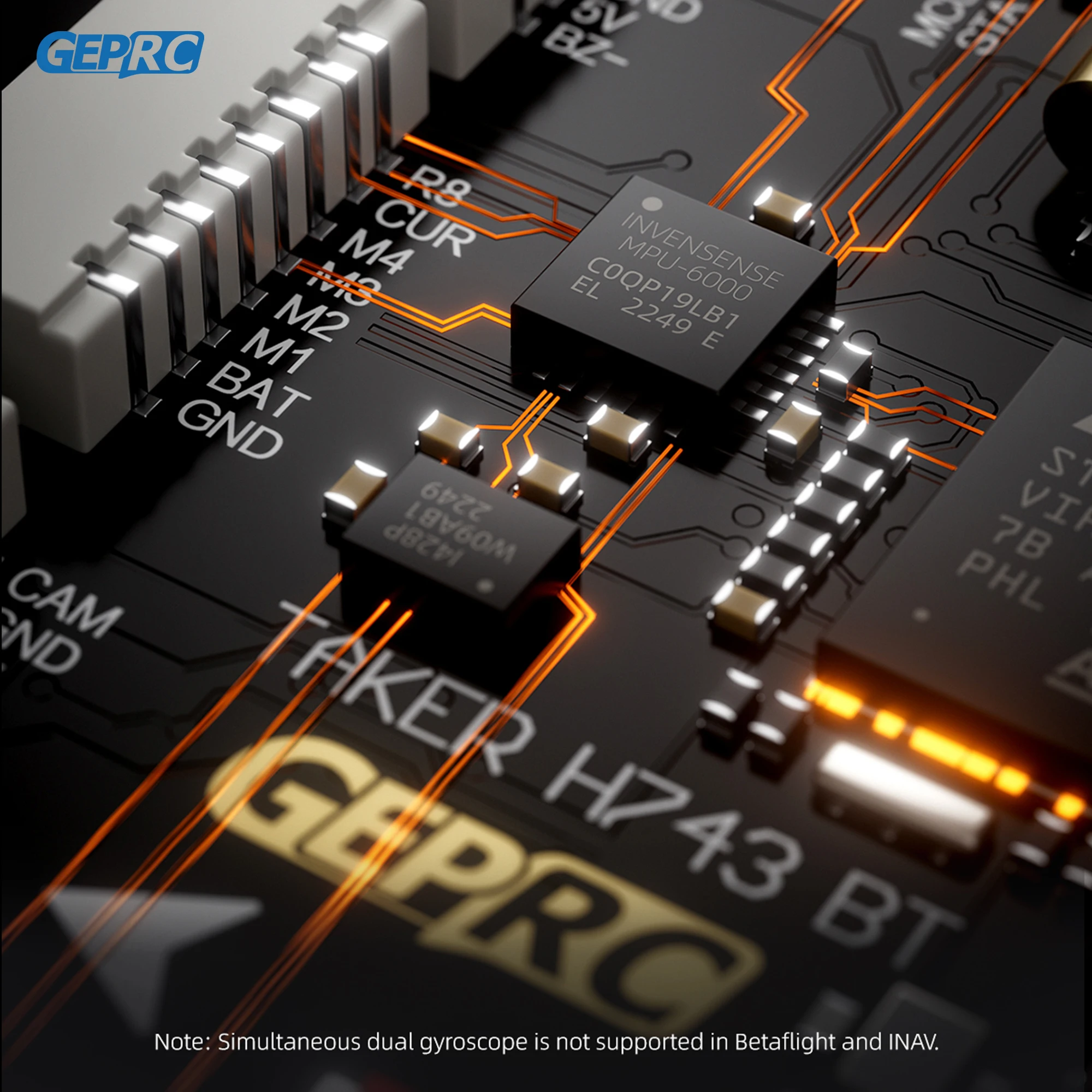 GEPRC TAKER H743 BT 32Bit 65A  - Fpv Drone Esc avis et prix