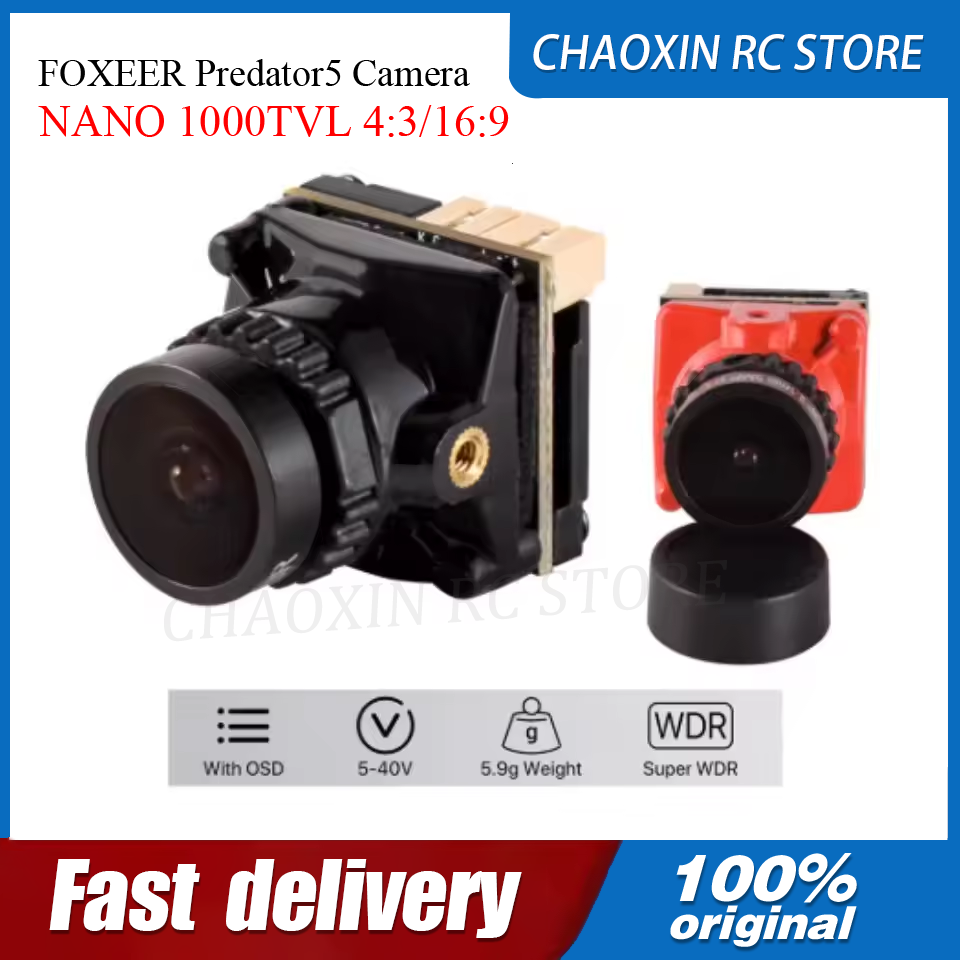 FOXEER Predator5 caméra NANO 1 - Fpv Drone Battery avis et prix