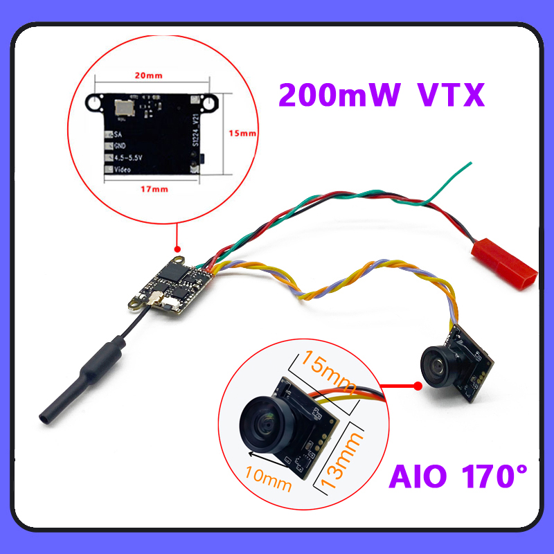 SLONWAKE 5.8G 1200TVL FPV camé - Fpv Drone Frame avis et prix