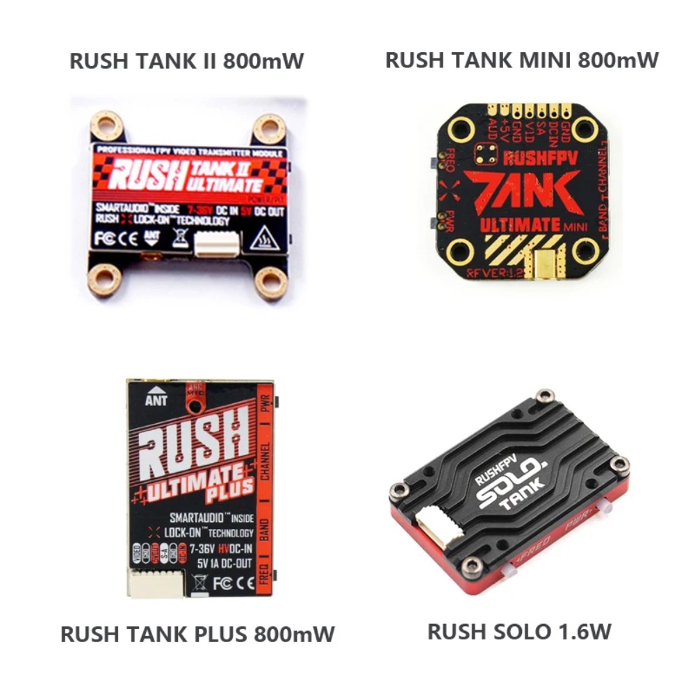 Émetteur vidéo RUSH TANK Ultim - Fpv Drone Antenna avis et prix